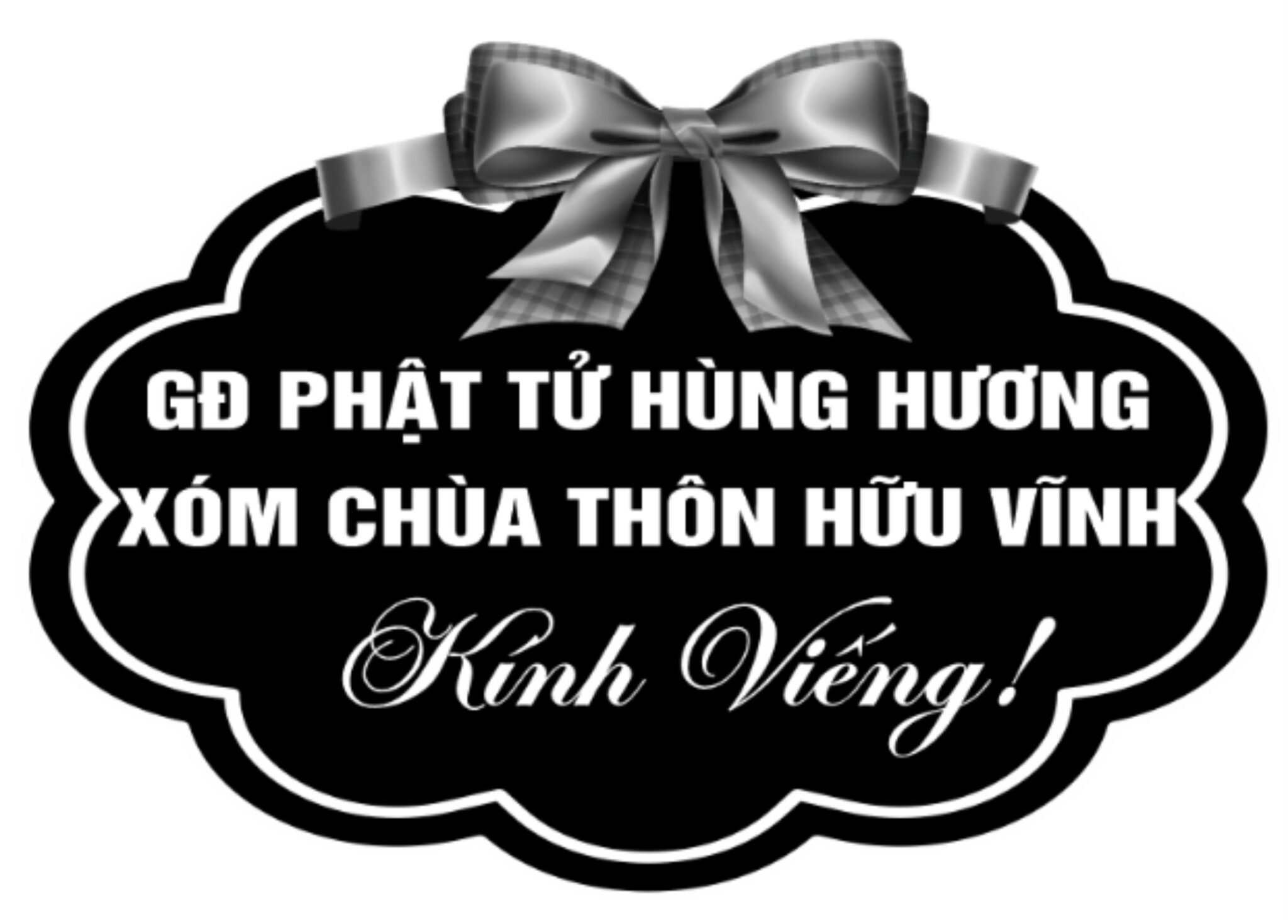 Mẫu Bảng Cắm Lẵng Hoa Đám Hiếu Vector - Biển Cắm Lãng Hoa Vector - RUYBANG