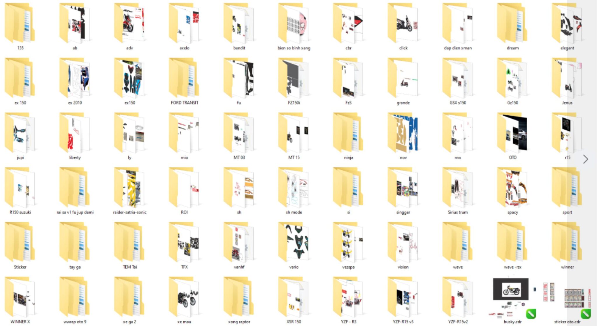 File Tem Xe - Vector File Tem Xe Ô Tô - Xe Máy Cho Anh Làm Nghề